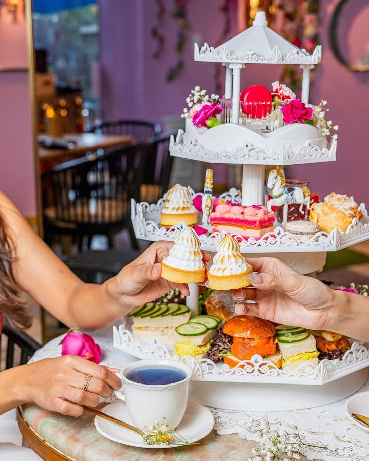 best high tea sydney loftus lane cbd