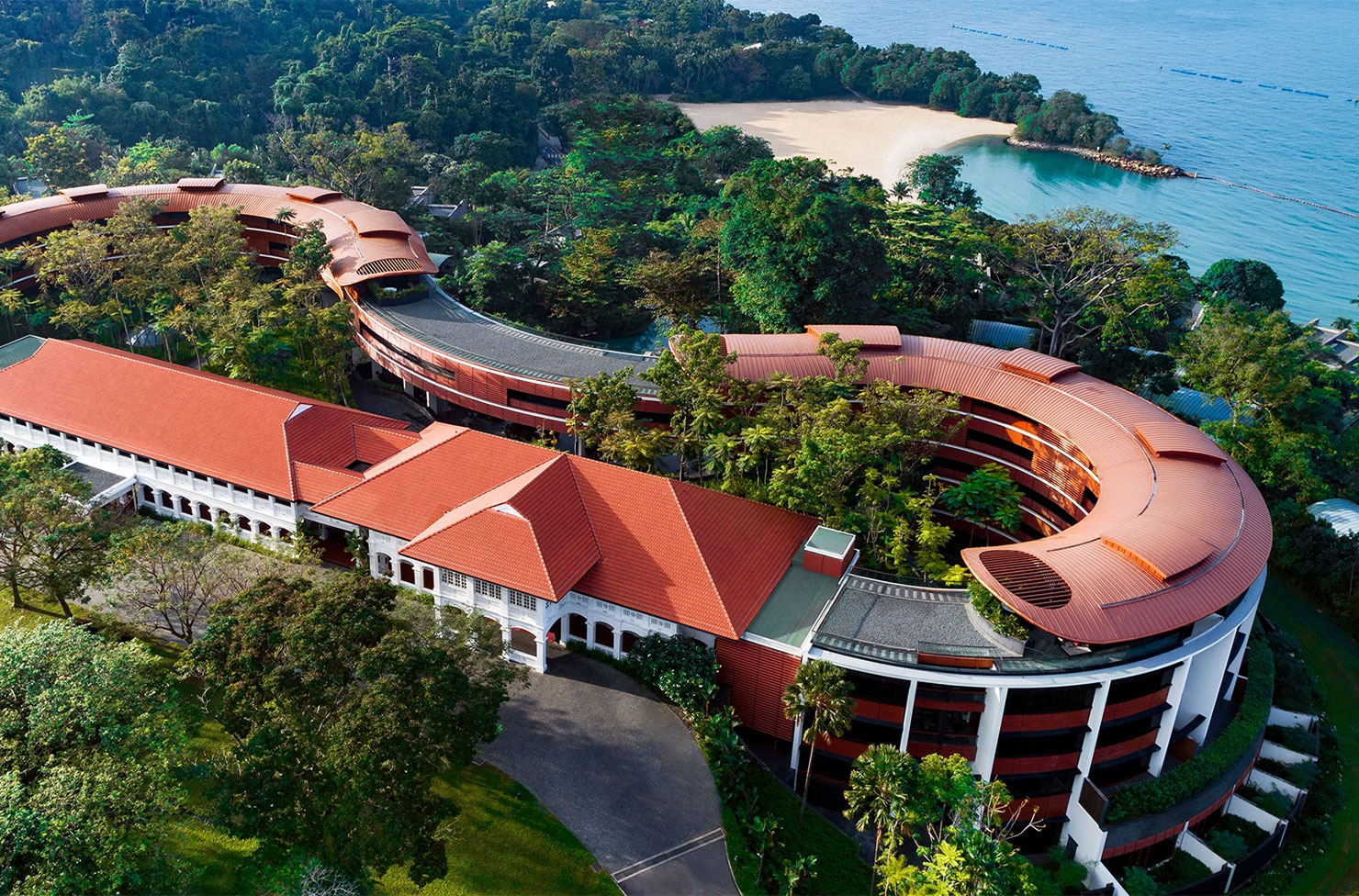 Capella Hotel, a luxury hotel in Singapore 