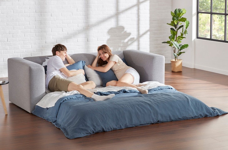 The Ecosa Rio sofa bed, one of the best sofa beds in Australia