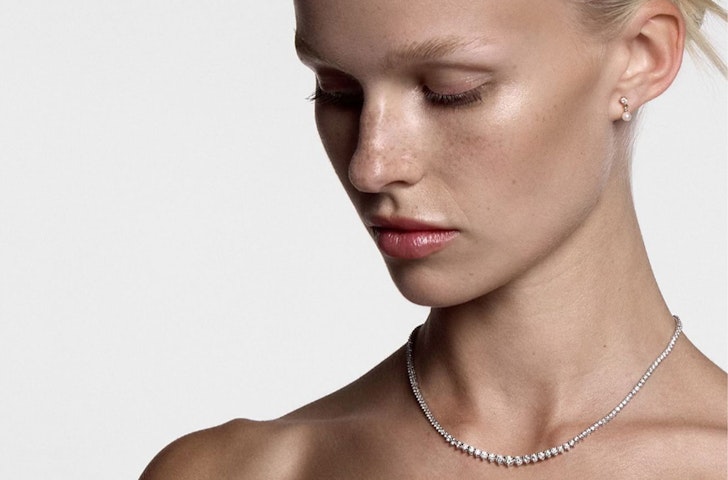 A campaign image of Natasha Schweitzer, one of the best jewellery brands in Australia