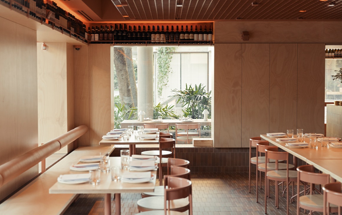 tables inside bianca 