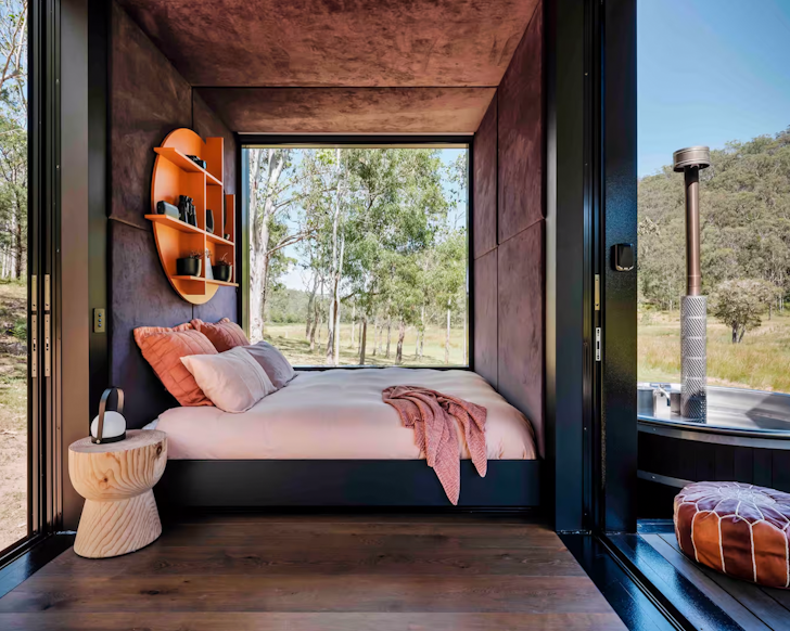 billy's hideaway wollombi luxury cabin farm stay best family friendly airbnbs near sydney