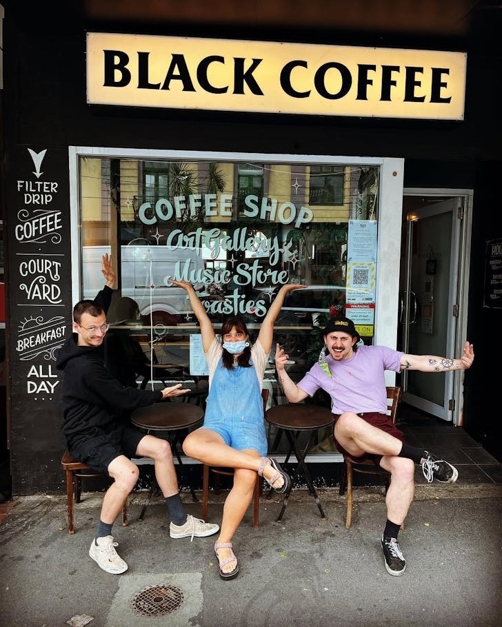 black coffee newtown best cafes wellington