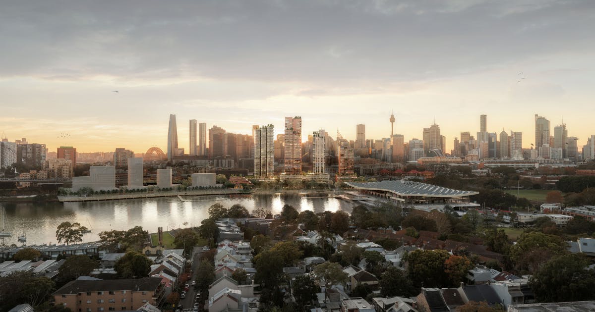Blackwattle Bay Redevelopment: 1,400 New Homes And 15km Harbour Walk At Old Sydney Fish Market Site Blackwattle Bay Redevelopment: 1,400 New Homes And 15km Harbour Walk At Old Sydney Fish Market Site