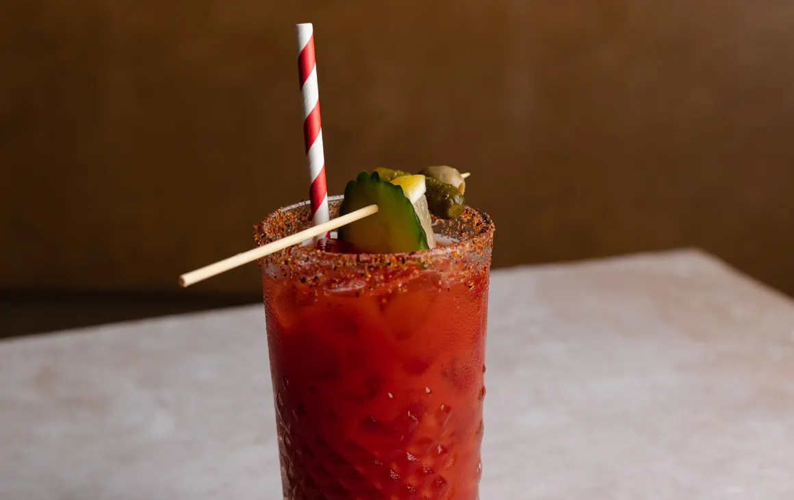 Bloody Mary at the Cornish Arms