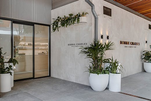 front entrance of bobbie charles