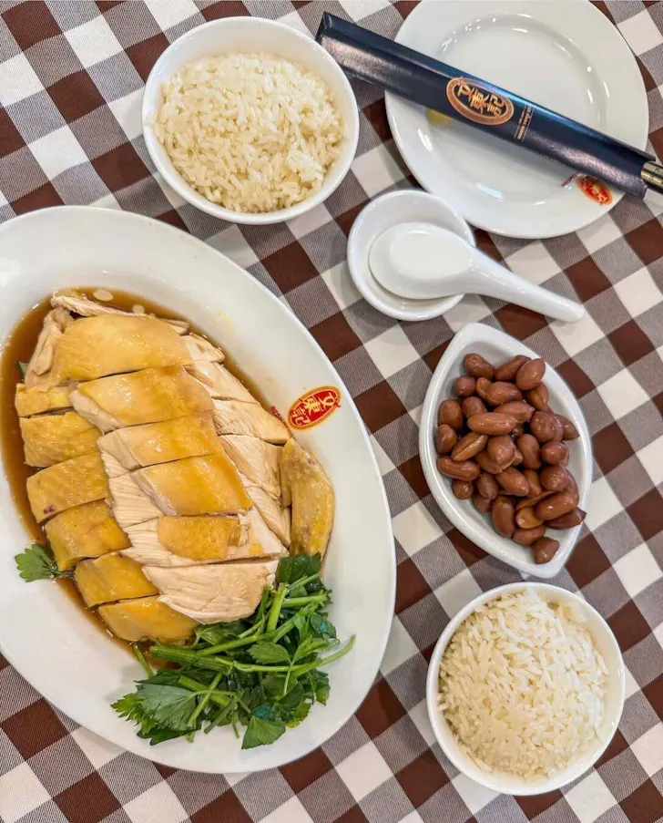Boon Tong Kee chicken rice
