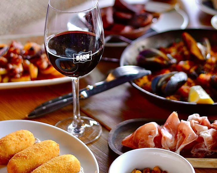 born by tapavino restaurant sydney barangaroo long lunch