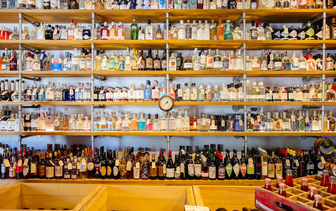 Boutique bottle shop in Perth