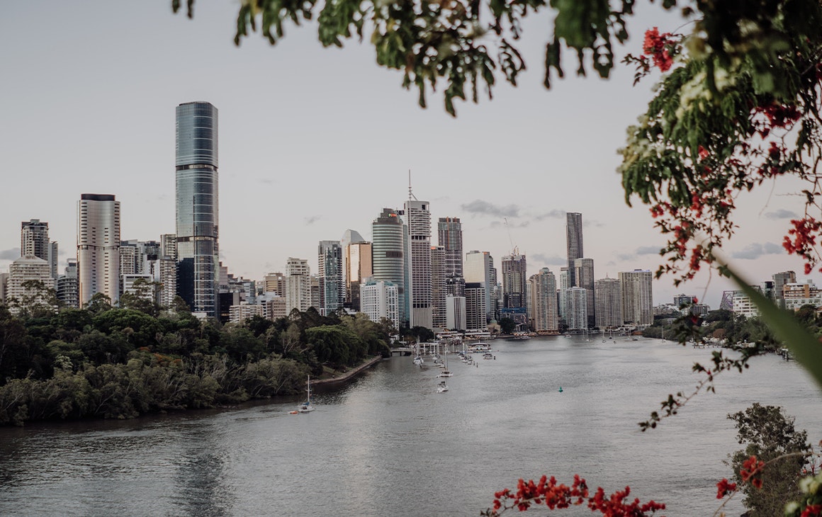 a view of brisbane
