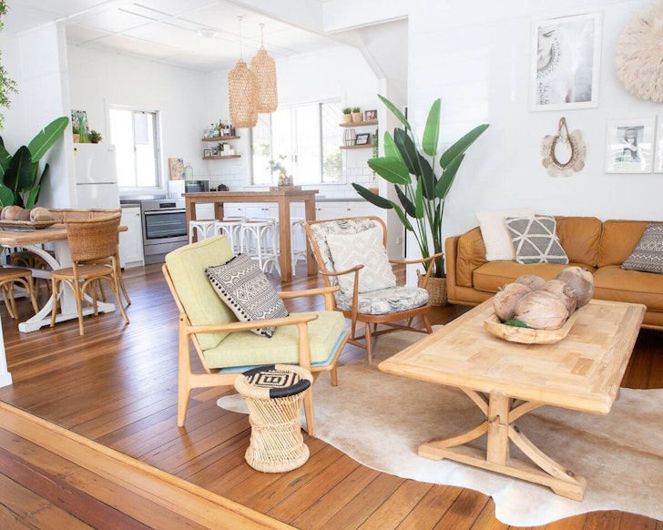 The Bruns living room