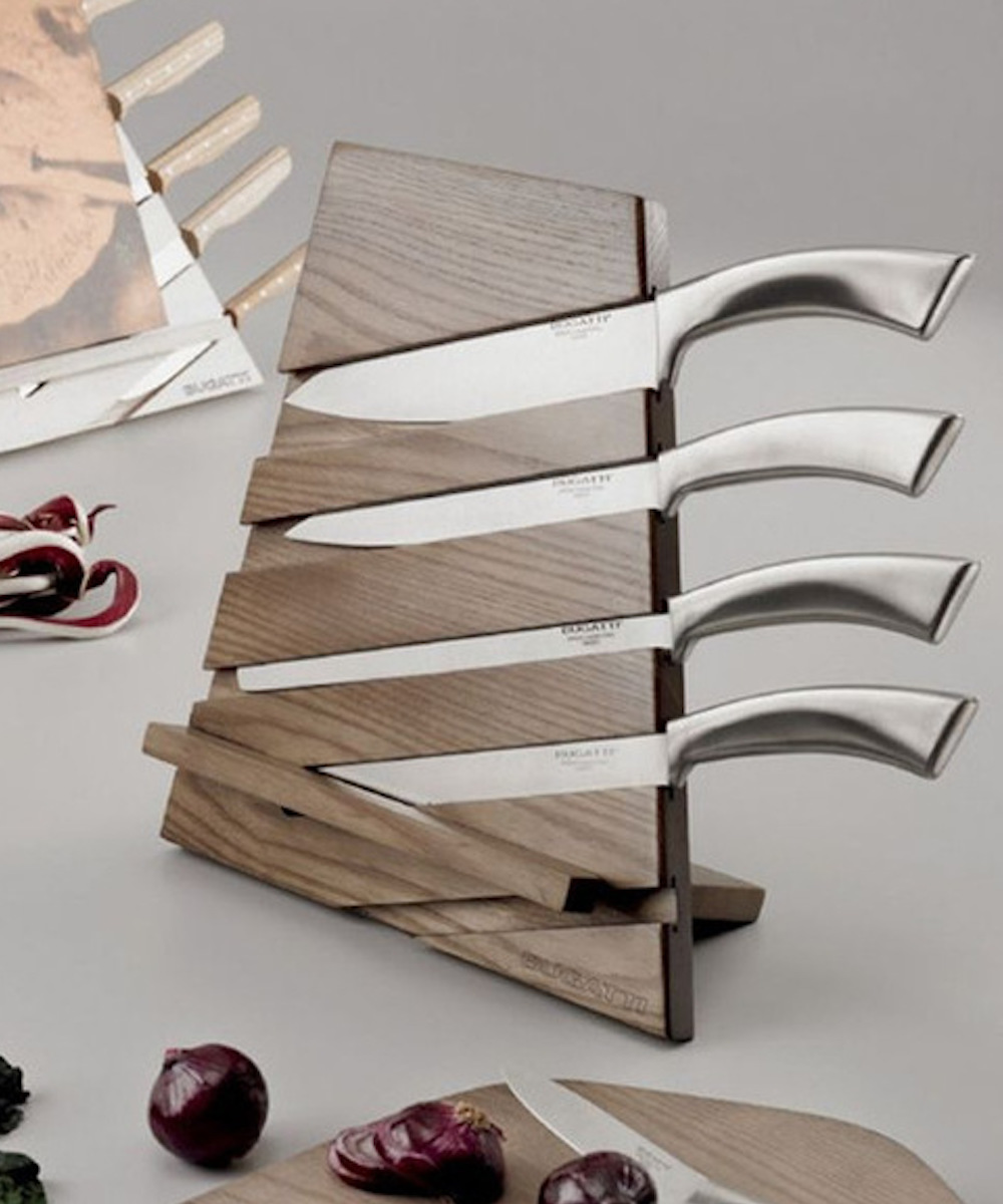 the Bugatti Trattoria Ergo Knife Block