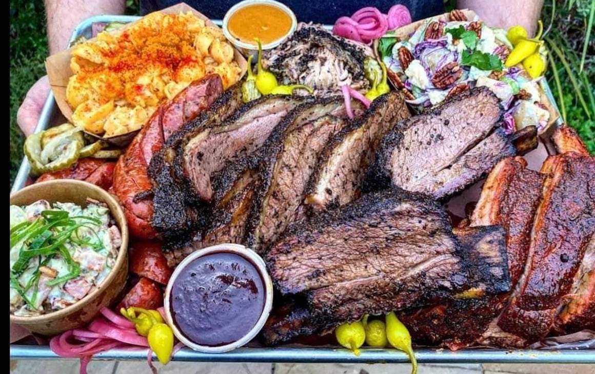 a plate of juicy looking meats