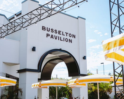 The exterior of Busselton Pavilion