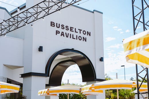 The exterior of Busselton Pavilion