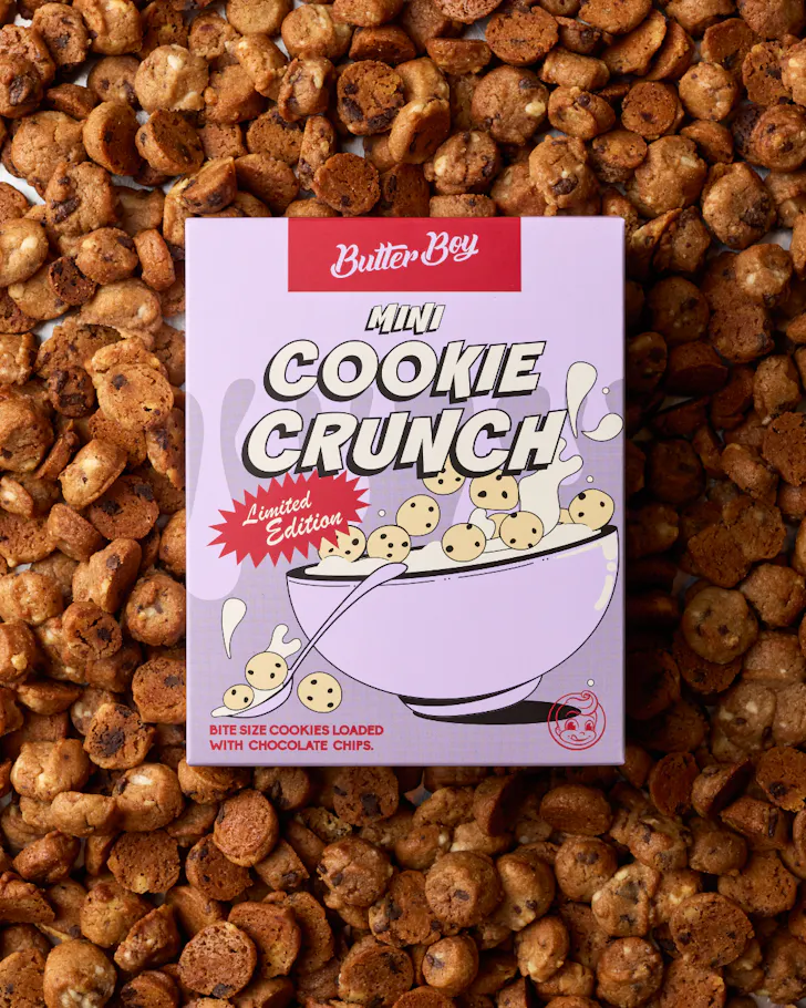 Butterboy cookie crunch cereal