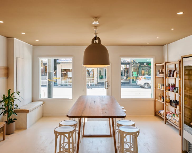 The interior of Butter Days Bakery in Malvern