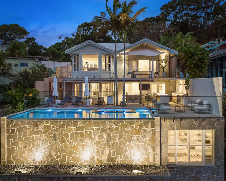 byron bay sway beach house accommodation nsw summer holidays