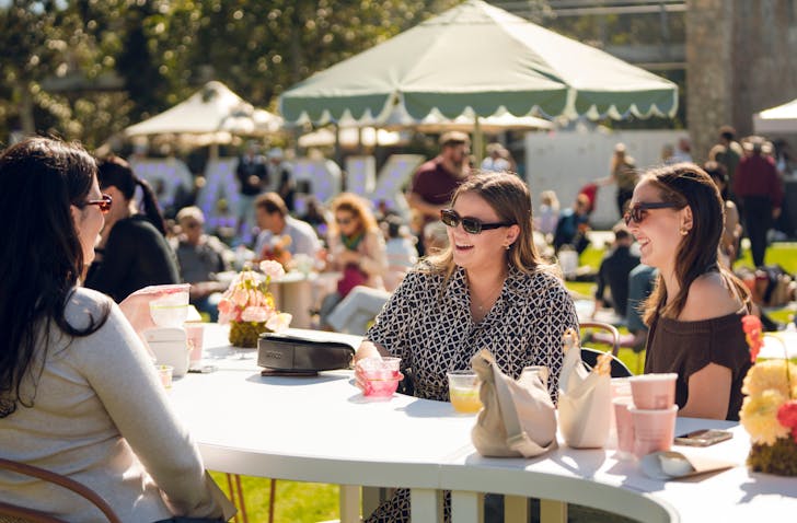 people at providore park festival 