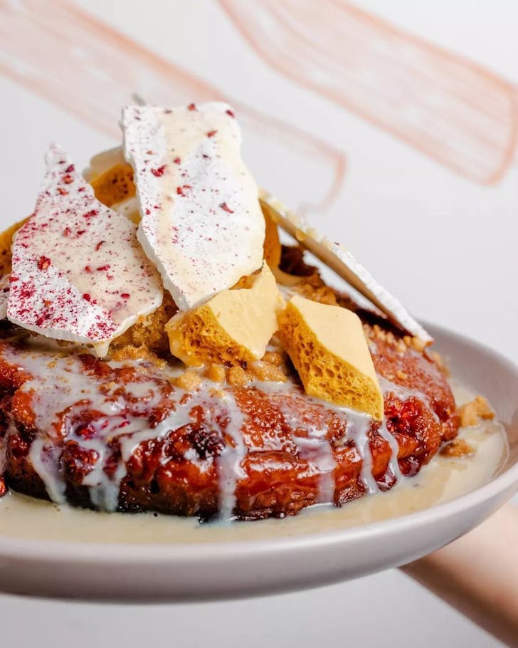 A baked pancake from Nogi Lane cafe in Dianella, Perth