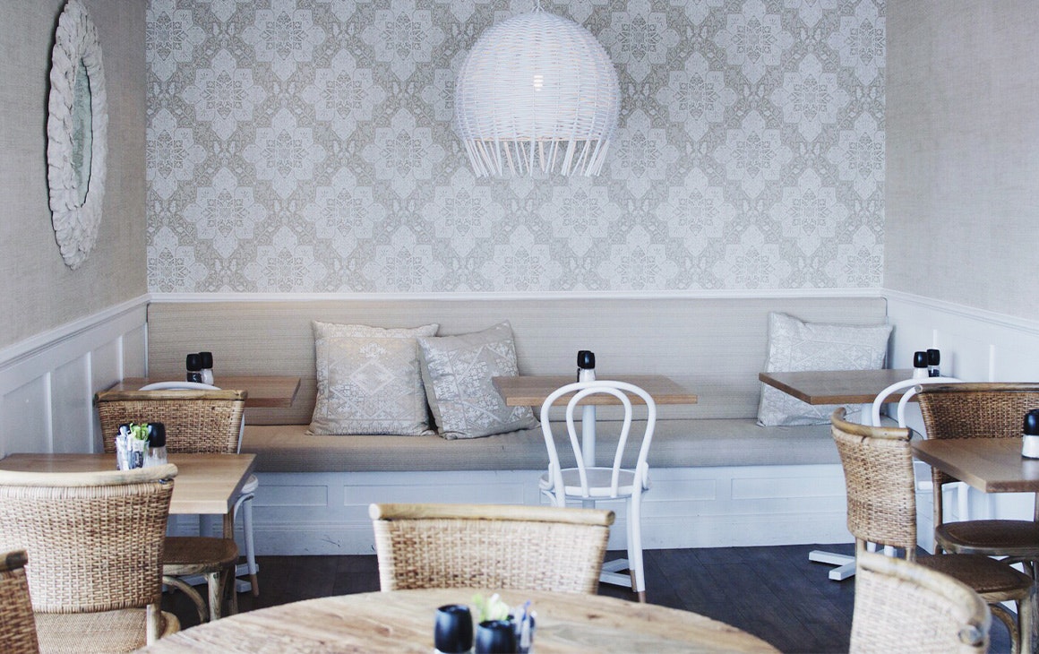 a beautiful cafe interior