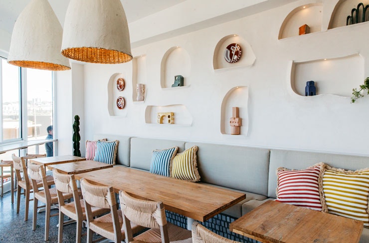 Interiors at Calita. 