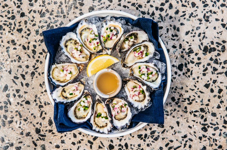 Oysters from Calita. 