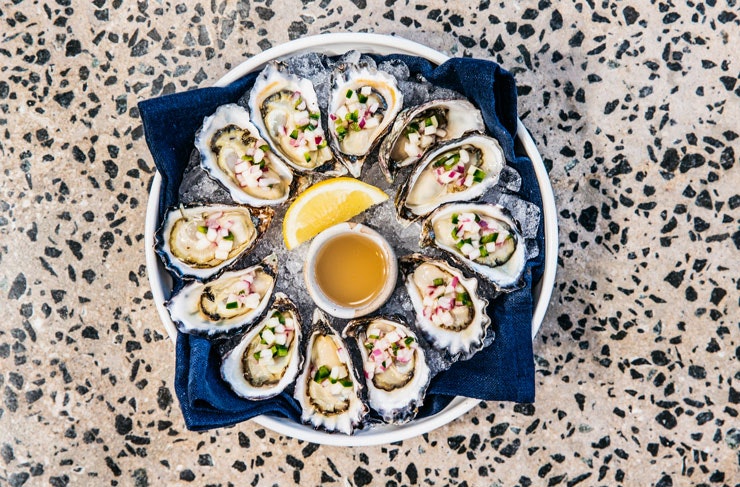 Oysters from Calita. 