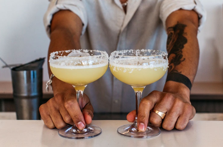 Cocktails at Calita. 