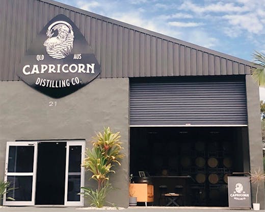 the exterior of capricorn distilling in burleigh