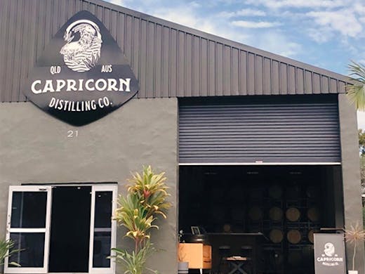 the exterior of capricorn distilling in burleigh