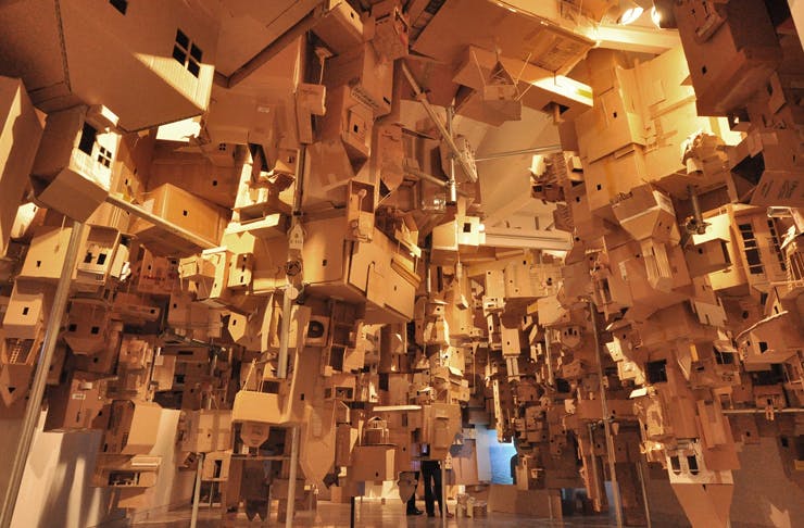 A Cardboard City Is Rising In Auckland!