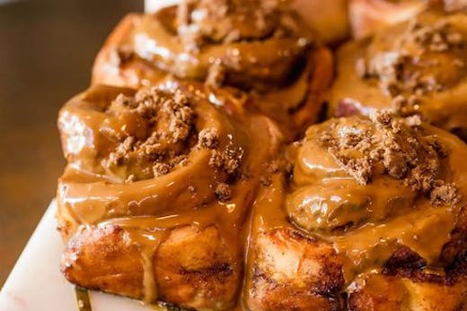 A tray of cinny scrolls