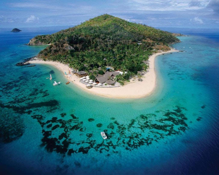 an island resort in fiji