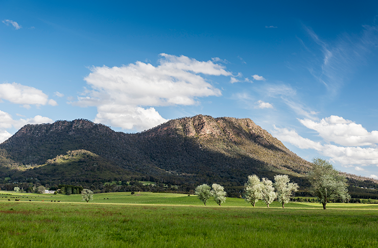 A view of the Cathedral Ranges near the best camping spots Victoria offers in 2021.