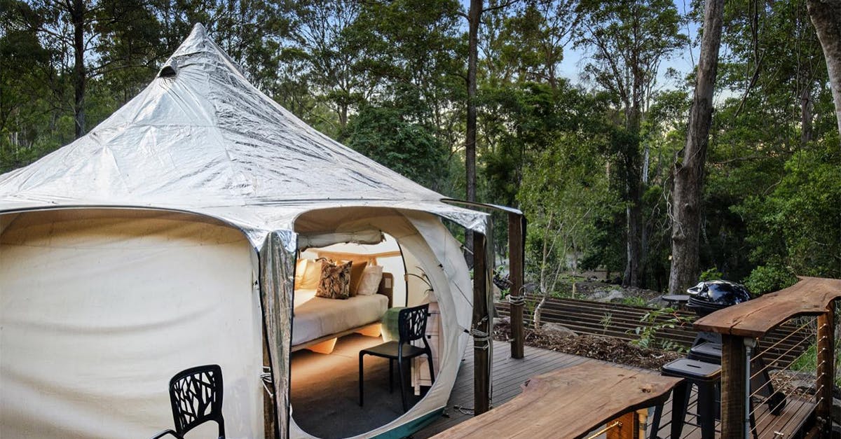 Shower Under The Stars In These Glamping Tents On Tamborine Mountain 