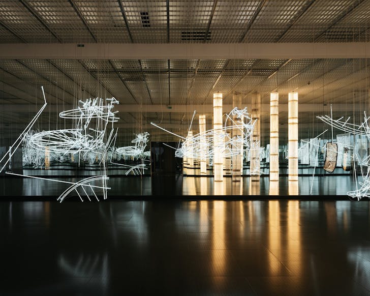 Cerith wyn evans....in light of the visible at MCA sydney