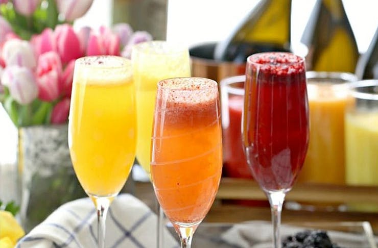 champagne breakfasts melbourne cafes