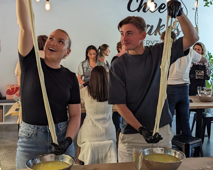 cheese making class with bottomless bubbles sydney this weekend 