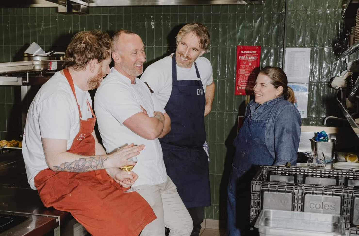 chefs in the kitchen at beverly rooftop