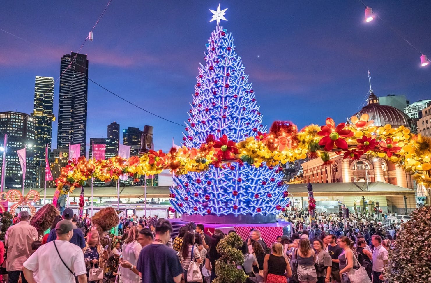 christmas festival melbourne fed square 2025