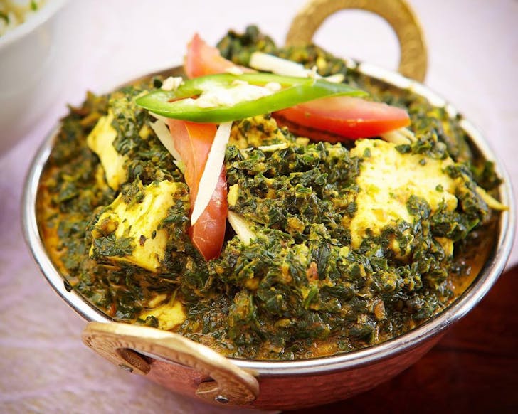 Chutney Mary's saag paneer