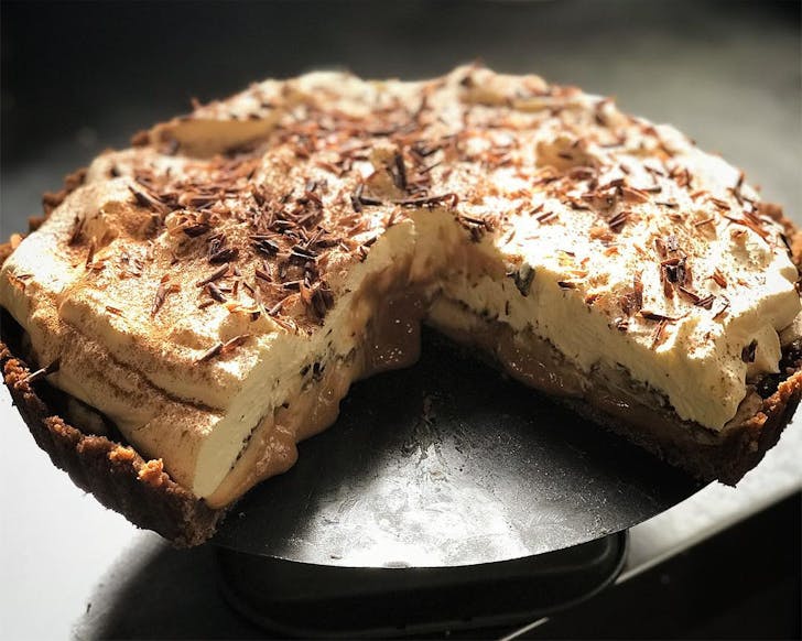 The banoffee pie at Coffee Pen.