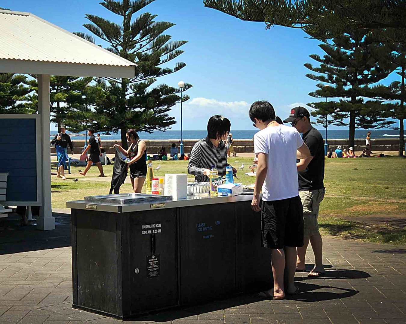 barbecue at Coogee