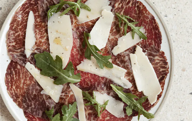 plate of cured meat