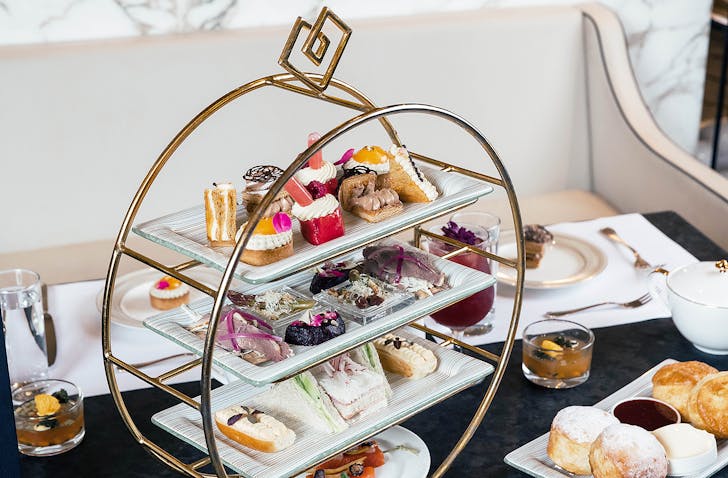 The high tea at Cordis.