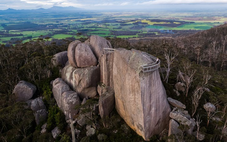 The Granite Skywalk in Porongurup