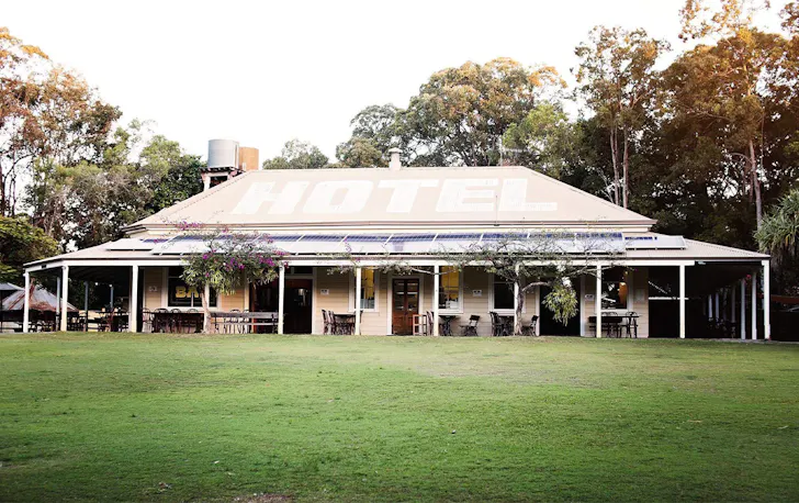 The exterior of The Apollonian Hotel 