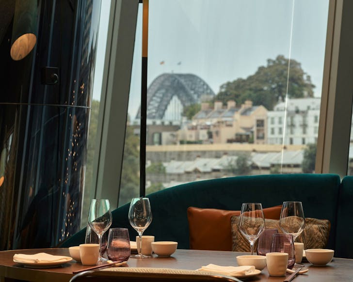 crown sydney fathers day 2025 at golden century, a restaurant with views of harbour bridge