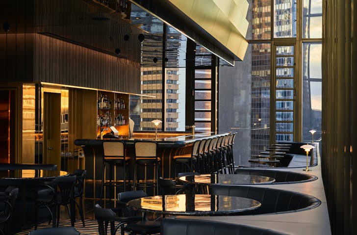 The interiors of Dean and Nancy on 22. 